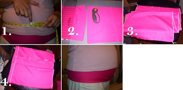 DIY Belly Band for Pregnancy