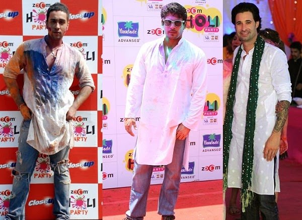 Kurta and Jeans for Holi