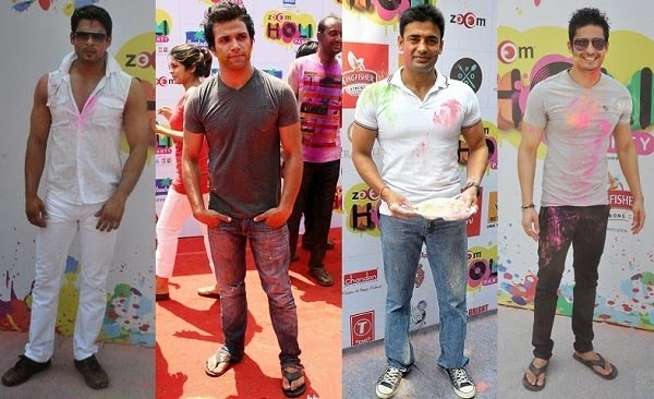 fashion of Men's jeans for holi