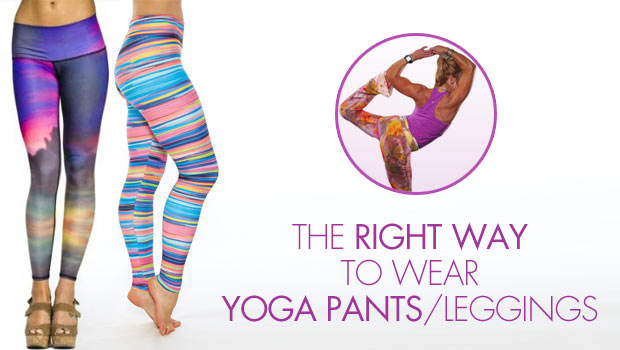 how to wear leggings the right way