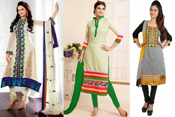  A-line salwar kameez and kurti  to avoid if you have rectangle body shape