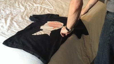 t-shirt folding trick