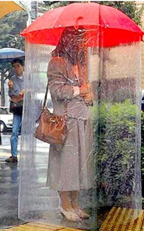 wtf fashion photos, wtf umbrella design for rain