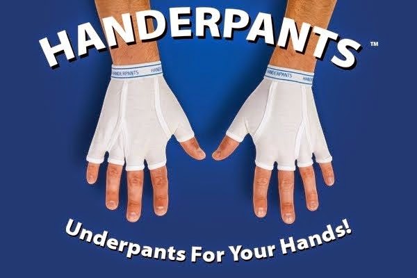awkward fashion: Handerpants looks like Underwear for your hands is really wtf fashion design