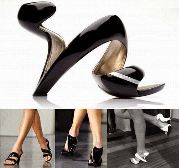 trendy spiral shoes