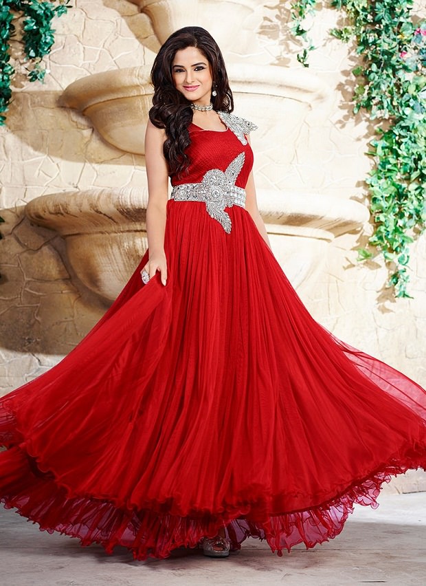 A-Line ethnic Gown style for Wedding