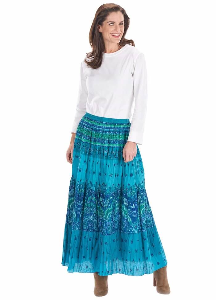 Dyfzdhu Skirts For Women Spring Solid Color ALine Elastic High Waist Long  Mesh Skirt Gauze Skirt  Walmartcom