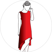 C-Cut kurti clipart drawing