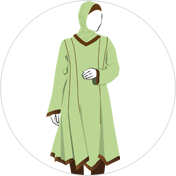 Pakistani kurti clipart drawing