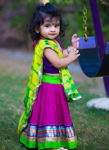 garba chaniya choli designs for kids, indian kids lehenga choli