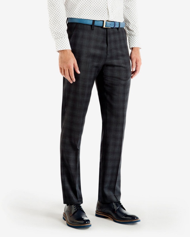 checked trouser with printed shirt, Upgrade your look with printed shirt goes with checked pant