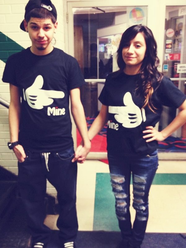 couple-message-tshirt, boyfriend girlfriend message tshirts 