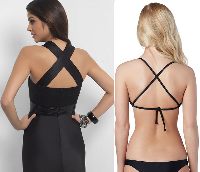 Perfect bra to wear with dress which has criss cross at back