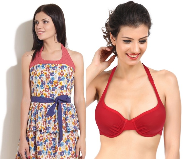 Halter bra is perfect for Halter Neck Tunic, how to hide bra straps when wearing a tank top