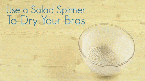 salad spinner for bras, easy tips to dry a bra