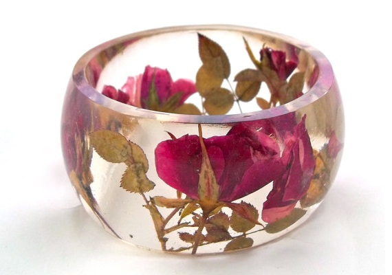 pink rose bracelet
