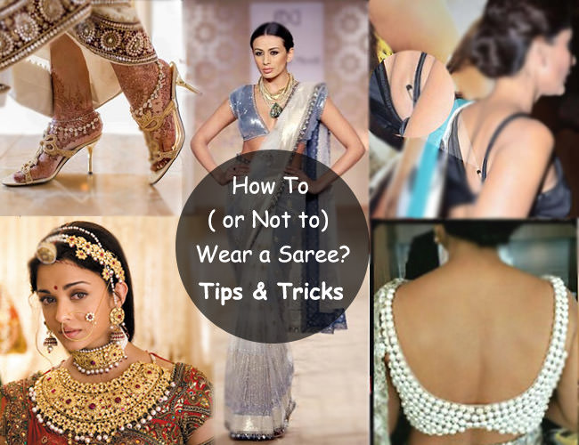 tips and tricks to wear a saree