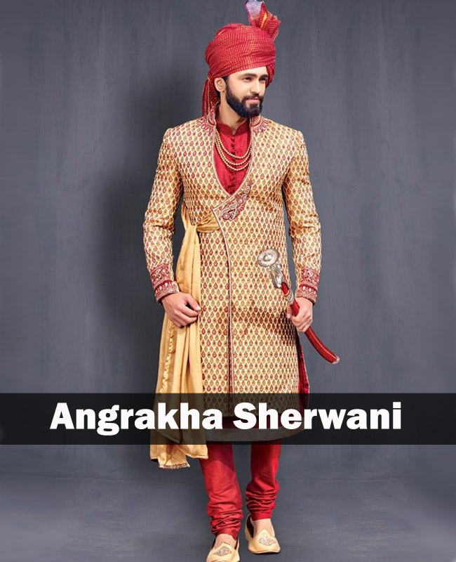 Designer Wedding Sherwani For Men Indian Groom Outfits