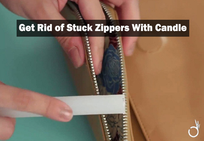 how to fix a stuck zipper