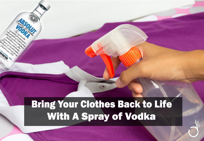 the best way to freshen up clothes, using vodka to clean clothes
