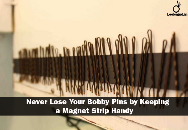 booby pins storage hacks