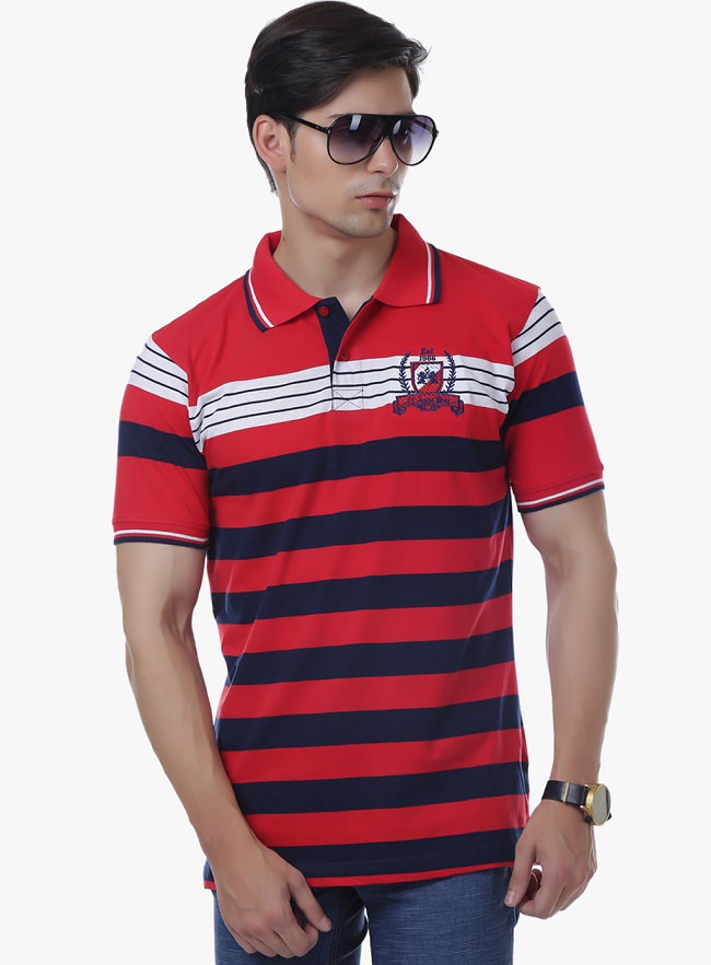 cotton-county-premium-red-striped-polo-t-shirt