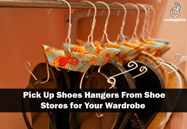 flipflop storage hacks, how to store footwear in wardrobe