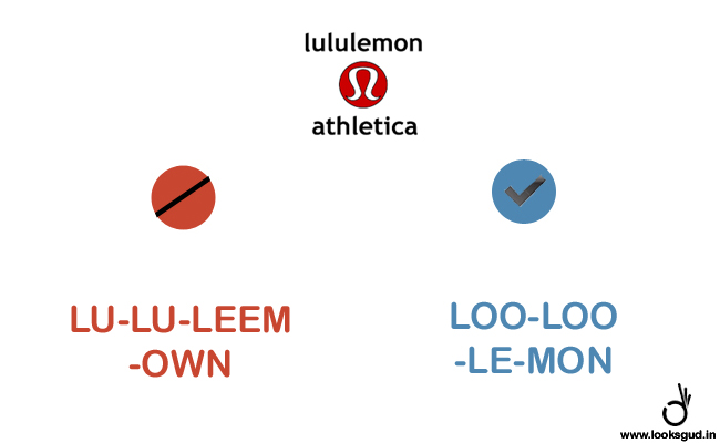 apparel brand lululemon athletica pronounciation