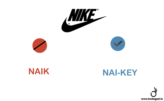 famous brand name nike pronounciation