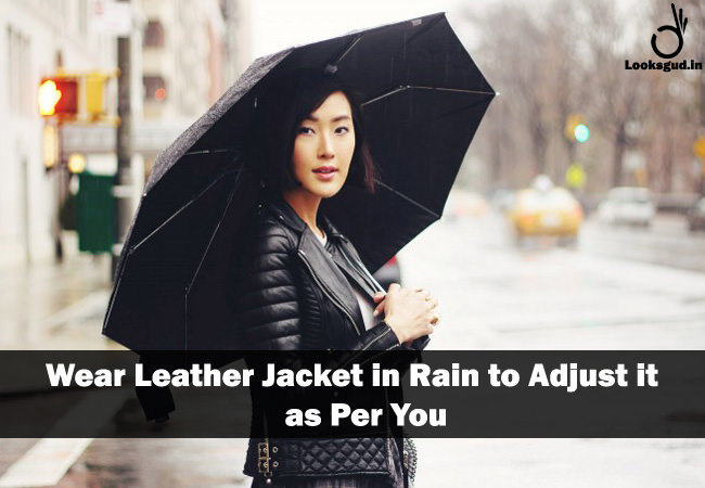 genius clothing hacks, trick to make leather jacket perfect fit