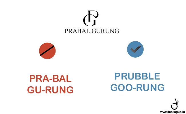 fashion designer brand prabal gurung pronounce name