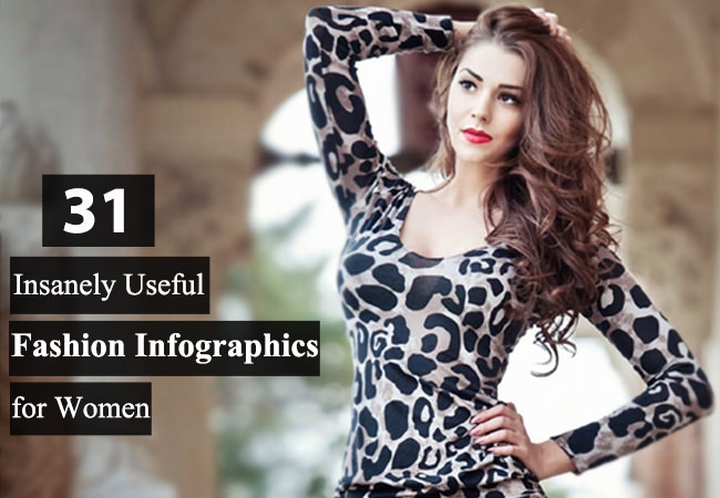 31 women fashion infographics