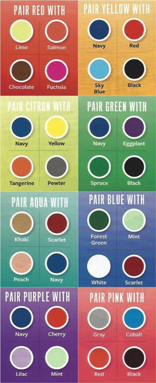 colours theory, color combination guide