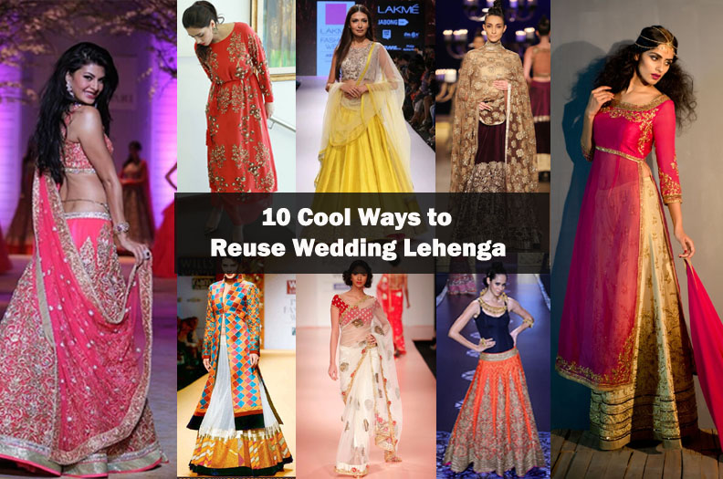 Old lehenga clearance new use