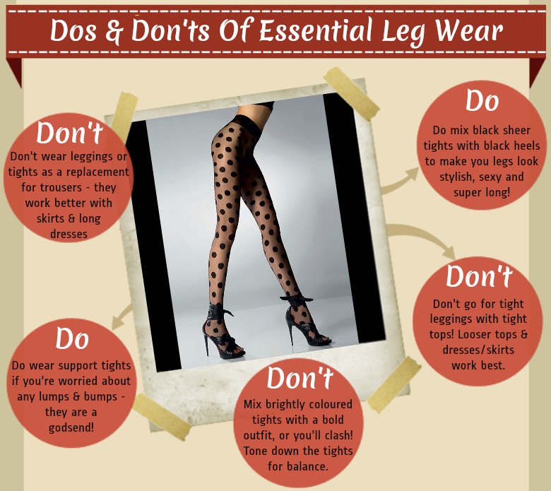 dos and donts of essential leg wear