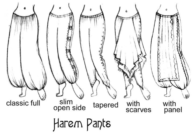 harem pants styles