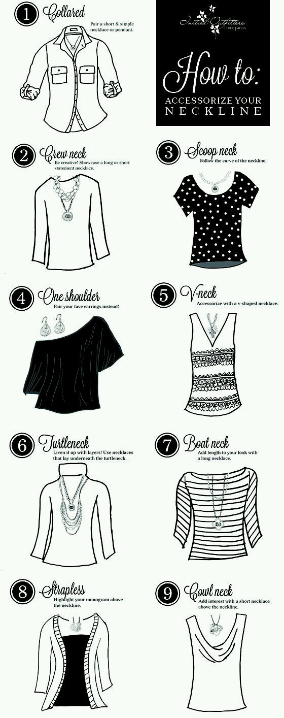 how to accessorize your neckline