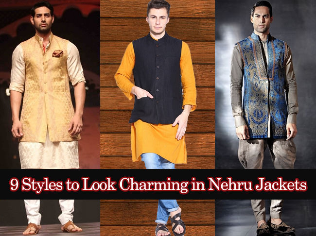 9 styles to look charming in nehru jackets