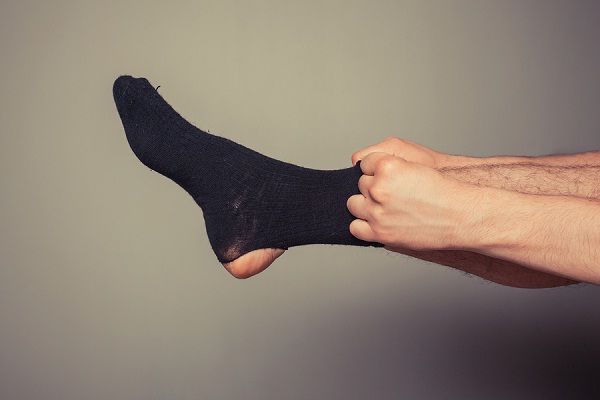hole in socks
