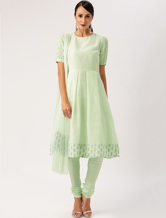 All About You from Deepika Padukone Mint Green Anarkali Salwar Suit