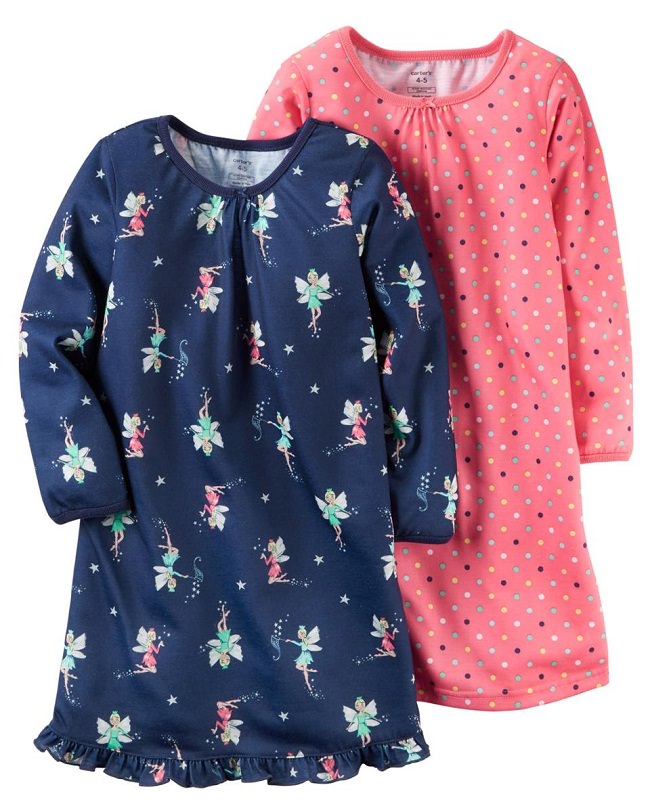 carters-night-wear, kids night suit, top brands for kids night dress