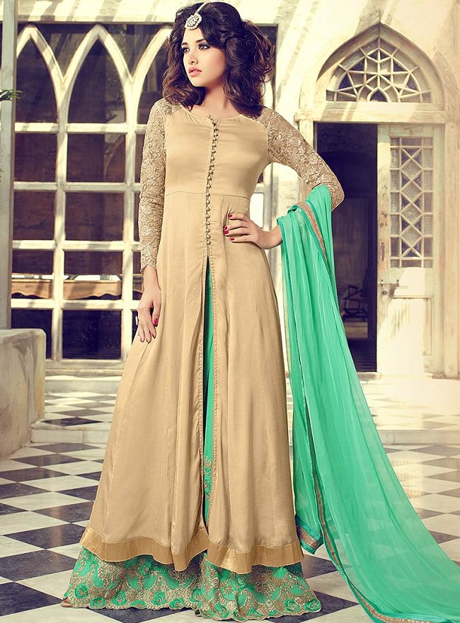 palazzo suit, latest palazzo suit trends in punjab, patiala suits design