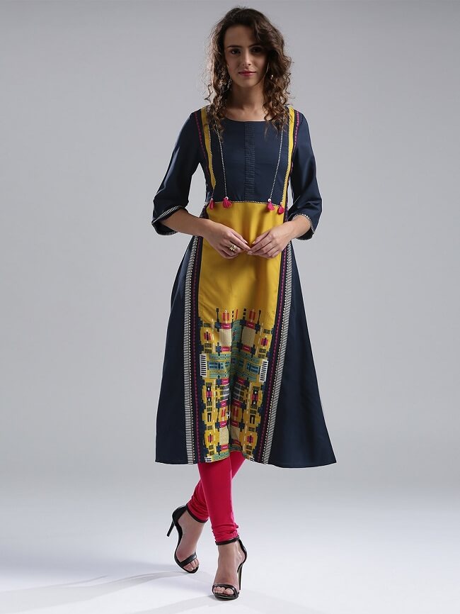 women's kurtis brands list india