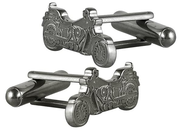 Exxotic Jewelz Metal Harley Davidson Motorbike Cufflinks for Ideal Gifts