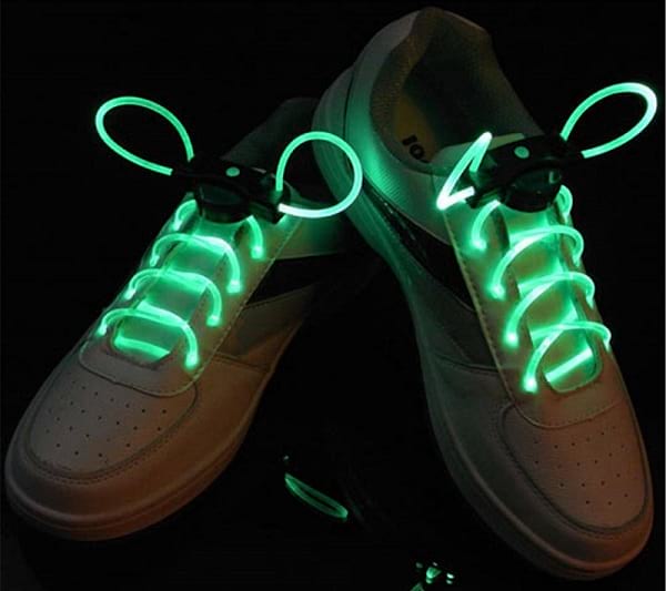 Lace up your Shoes with LED Flash Light