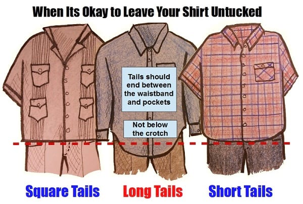 Idiot's Guide to Tuck and Untuck Shirt for Men (13 Tricks Inside ...