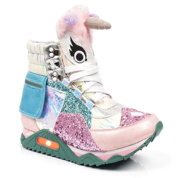 creativity at its best in the form of unicorn design sneakers