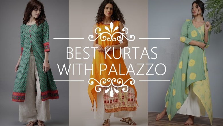 Details about   Women lining top trouser cotton kurta with palazzo dupatta dress elegant kurtis