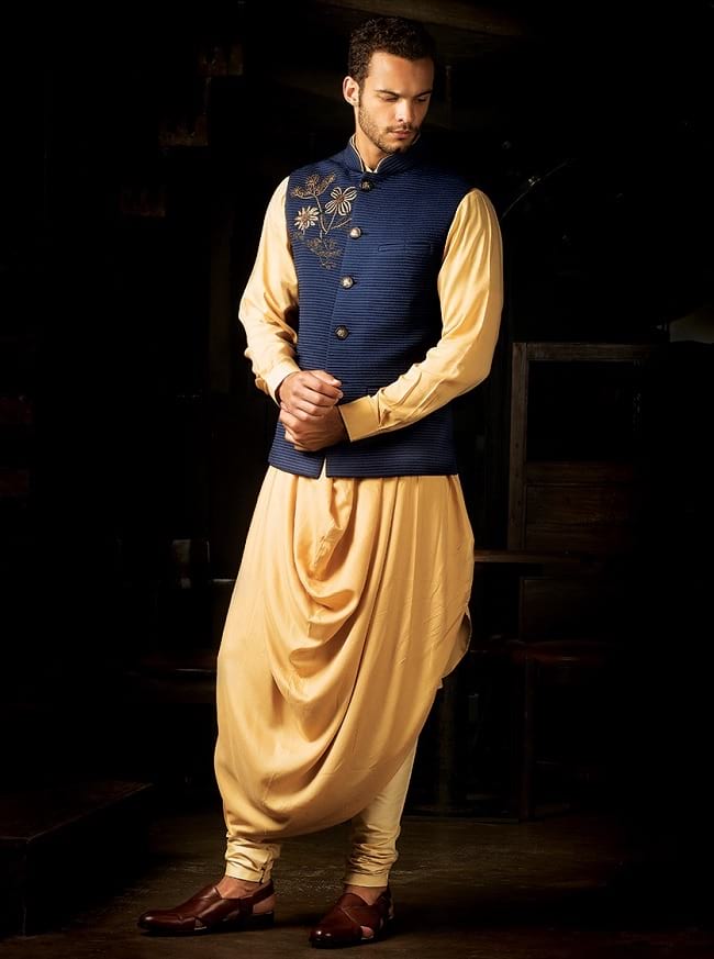 nehru jacket with jodhpuri pants