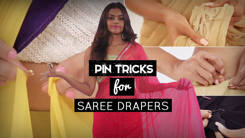 Magic tricks and hacks to use safety pin in a saree for last-minute fashion fix